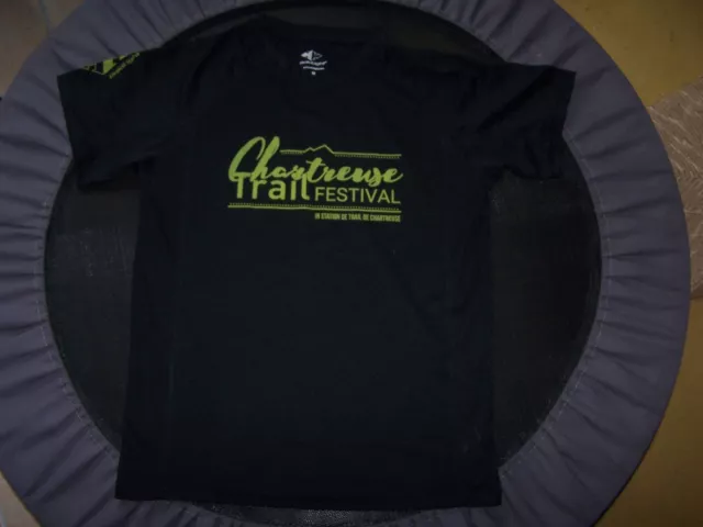 Tee shirt sport chartreuse Trail Festival verte Raidlight taille M Liqueur