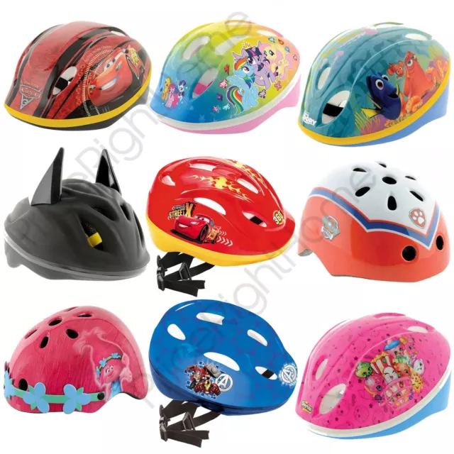 Kids Safety Helmets Cycle Bike Scooter Peppa Pig Pj Masks Toy Story 3 Years +