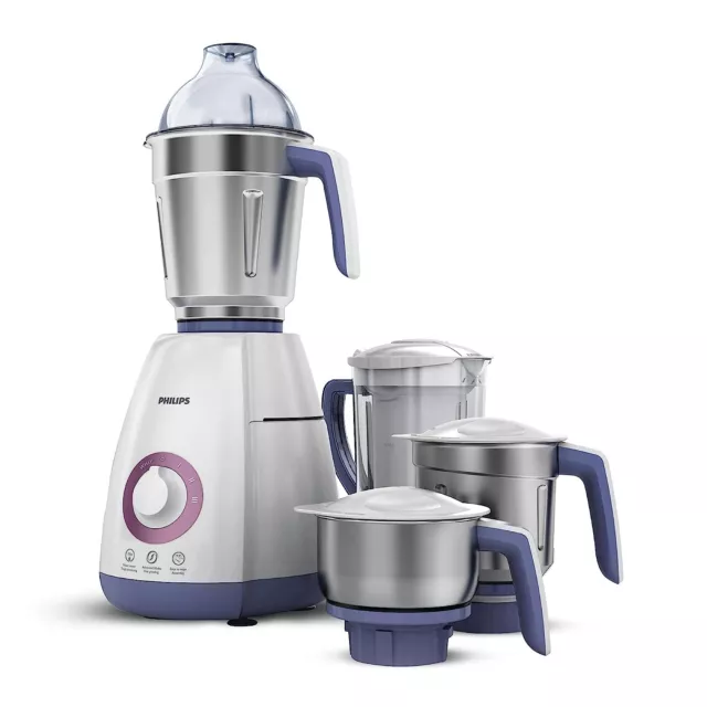 Philips Viva Collection HL7701/00 Mixeur Broyeur, 750 W, 4 Pots