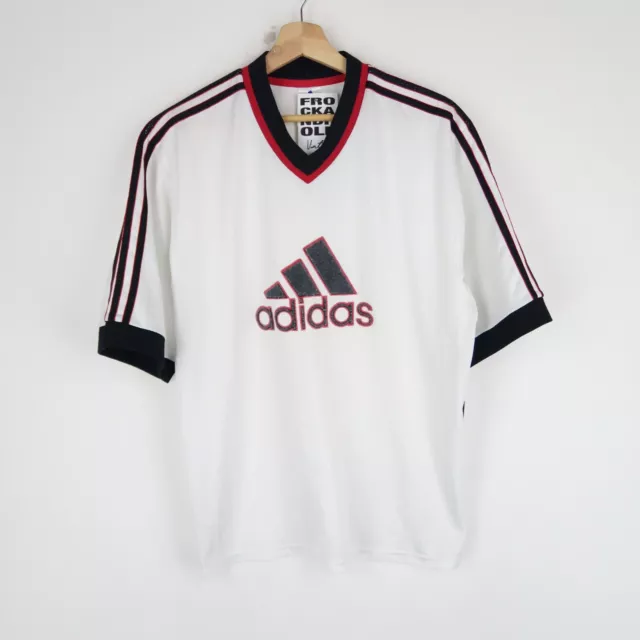 Vintage Adidas 90'S Football Shirt Retro SZ M (M6659)