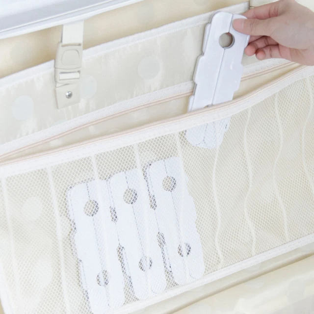 6 piezas percha plegable portátil percha antideslizante percha versátil