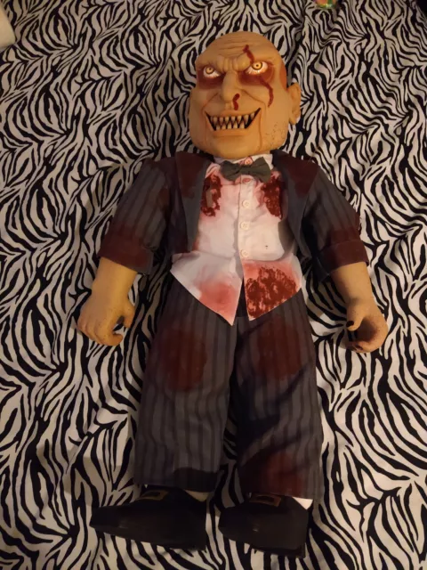 naughty Owen murderous butler spirit Halloween Spencer's gifts creepy doll prop