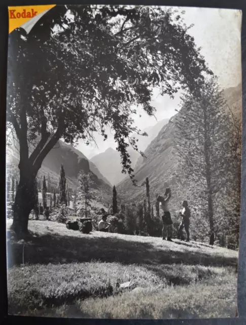 Foto Analogica Anonimo Pubblicità Per I Forfora Kodak Verso 1960