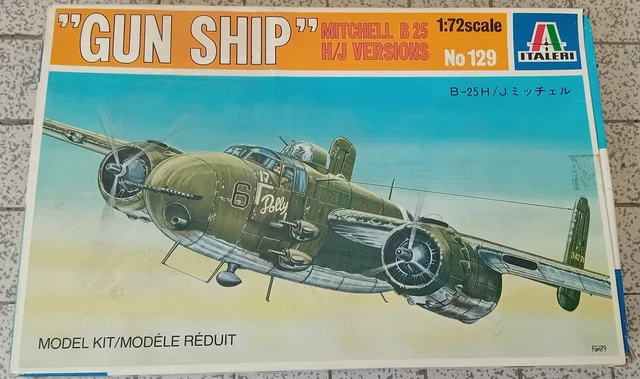 Maquette avion Italeri  GUN SHIP    1983  Eche 1/72 Neuf