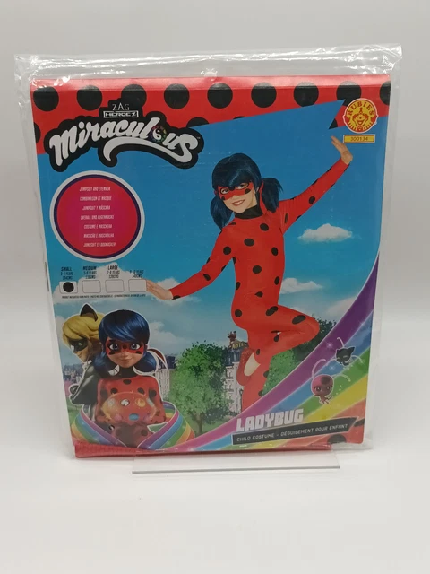 Rubie's Rubies Miraculous Ladybug Costume - Official Kids Jumpsuit With Mask, Size XL