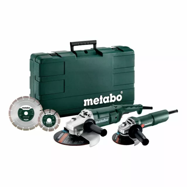 Metabo Meuleuse Angulaire Comboset We 2200-230+W 750-125 + 2