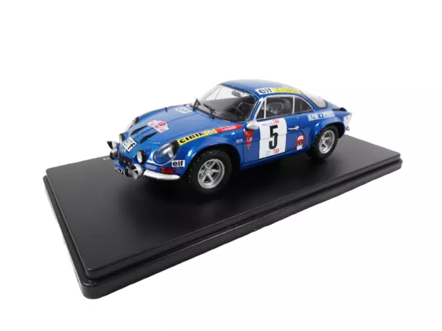 Alpine Renault A110 1800 Thérier Rally de Portugal 1973- 1:24 Hachette WRC RVQ15