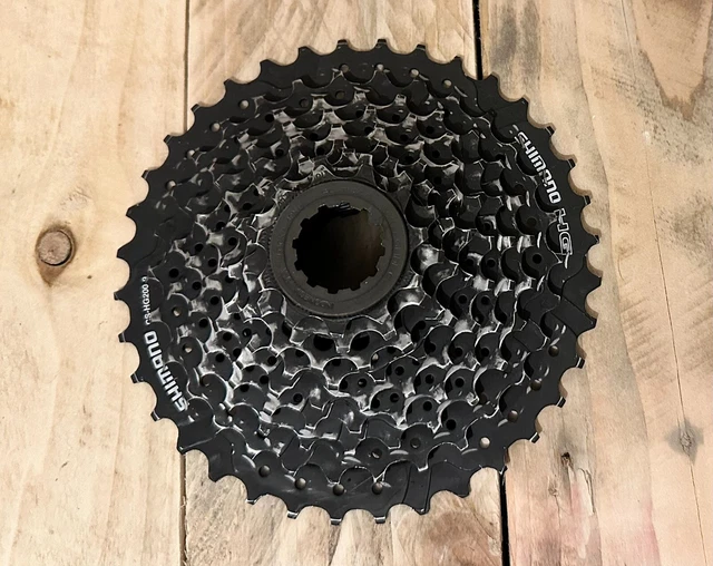 Cassetta Per Mountain Bike Shimano 9 Velocità CS-HG201-9, Rapporti 11-32T / 11-34T / 11-36T