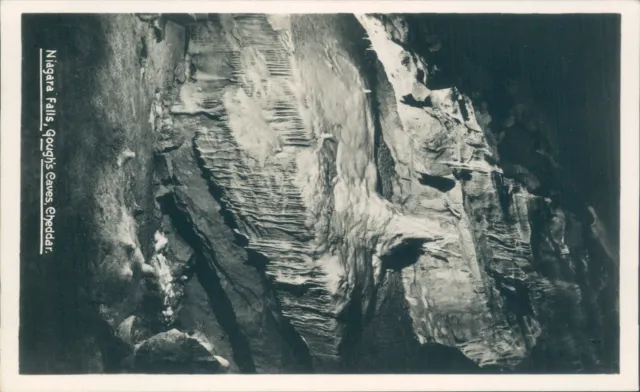 Real photo Cheddar gough's cave niagra falls