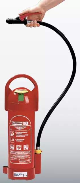 Gloria F 6 GX Pulverlöscher Feuerlöscher 6 kg ABC Pulver 55A 233B= 15LE DIN EN3