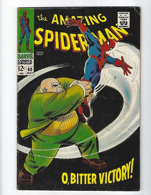 Amazing Spider-Man #60 & #69 - Nice Vg 4.0 - Kingpin Issues - $65 B.i.n. !