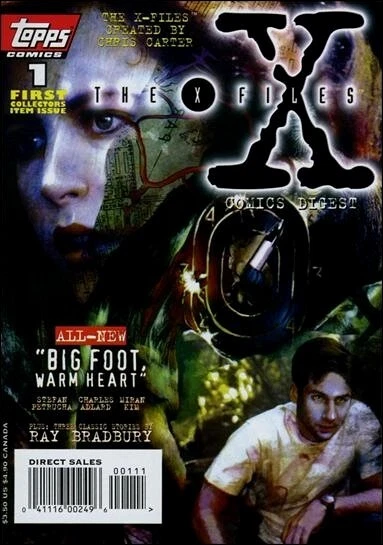 The X-Files Comics Digest #1 (Of 3) Dec 1995 Based On Tv Show Topps Comic Book 2