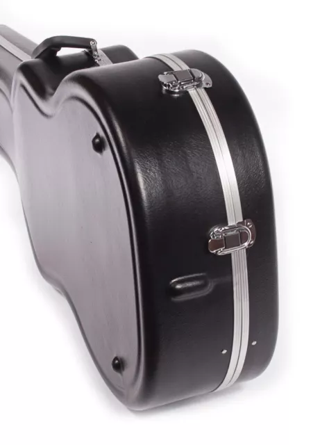 SWAMP Mini Jumbo Acoustic Guitar Hard Case  ABS Style fits Dreadnought NEX EA GA 3