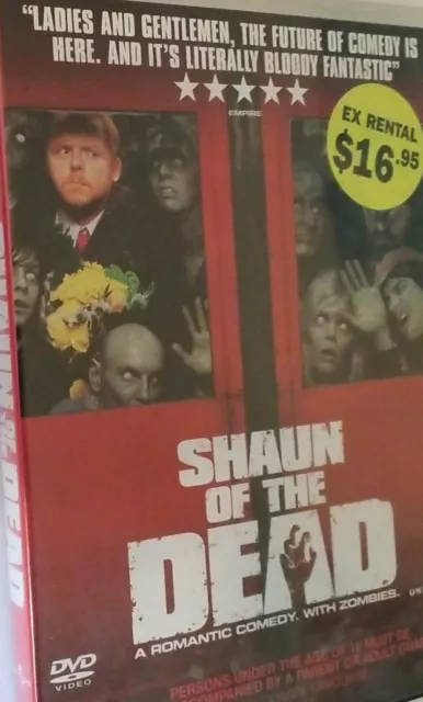 Shaun Of The Dead (DVD, 2005)...REG 4, GC(90%), ex rental, free priority post!!