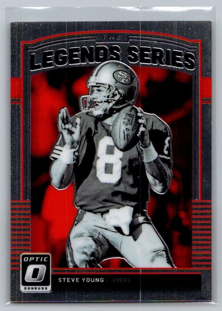 2018 Donruss Optic Legend Series #LS-SY Steve Young San Francisco 49ers