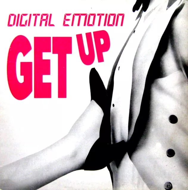 12" - Digital Emotion - Get Up (ITALO) SPANISH EDIT.1988,MINT LISTEN,NUEVO OYELO