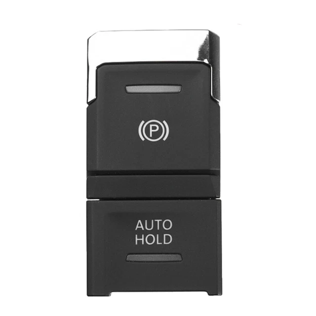 Qiilu Automobile Handbrake Parking Switch Button, 61312822518 Parking