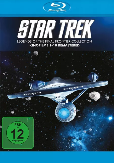 Star Trek 1-10 - Legends of the Final Frontier Collection # 10-BLU-RAY-BOX-NEU