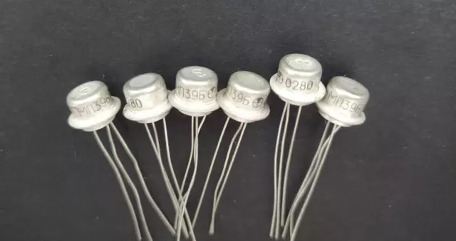 MP39B Vintage (2SB173, ОС70, 2N44A)  PNP Germanium Transistors NEW, 6pcs