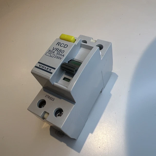 VOLEX 80 AMP 30mA DOUBLE POLE RCD TYPE AC VR80 17 31 PicClick UK volex-80-amp-30ma-double-pole-rcd-type-ac-vr80-17-31-picclick-uk