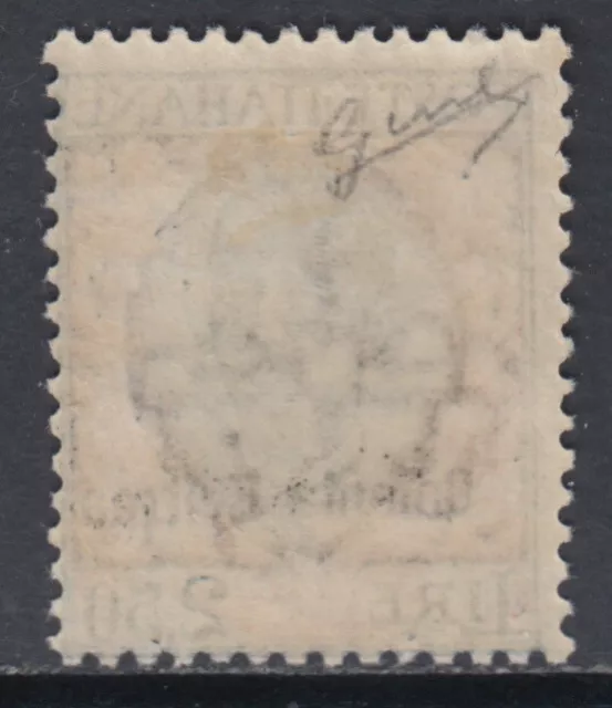 Italy Eritrea n.127c - cat. 1900$ SIGNED BIONDI MNH** Overprint Variety 2