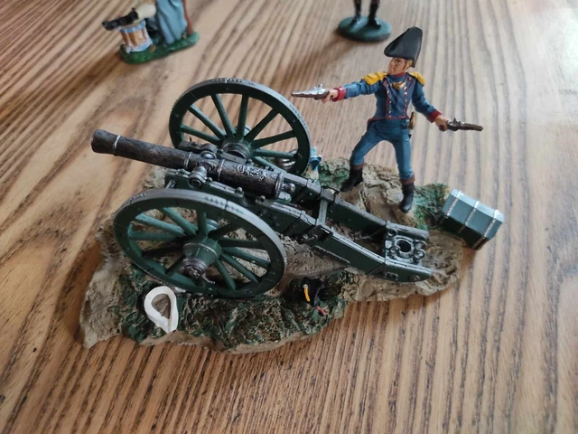 Canon De 8 Gribeauval, Premier Empire, Figurine En Étain Les Etains Du Prince