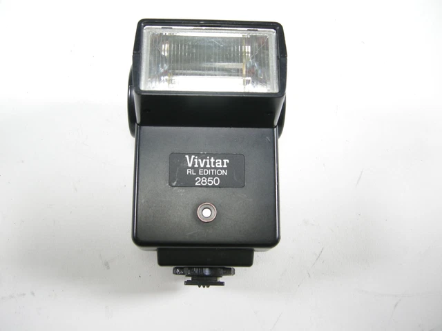 Vivitar PL Edition 2850 Shoe Mount Flash