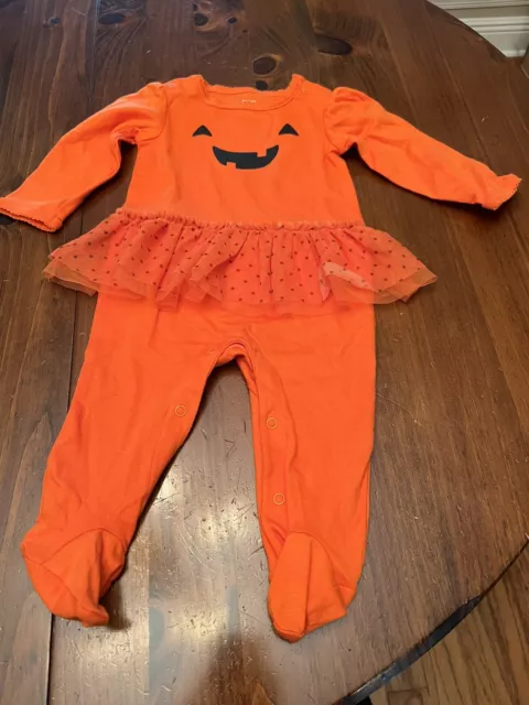 New Halloween Carter’s Just One You All in One Girls Size 9mo