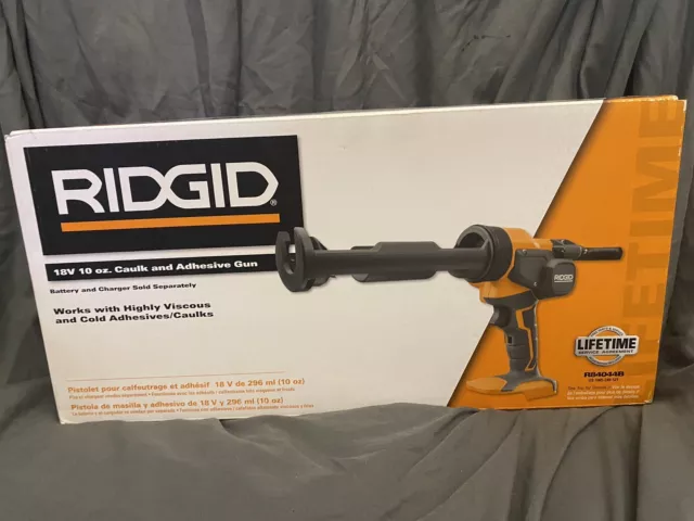 RIDGID 18V Caulk & Adhesive Gun (R84044B)