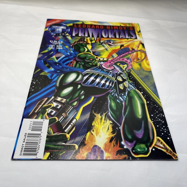 Tekno Comix Leonard Nimoy's Primortals Vol 1 No 3 May 1995 Card Esteban