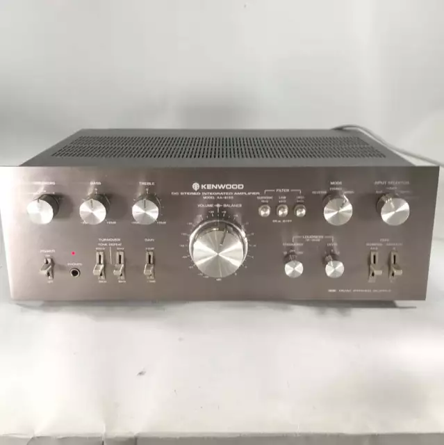 Kenwood Stereo Integrated Amplifier KA-8150 with Crackling Sound