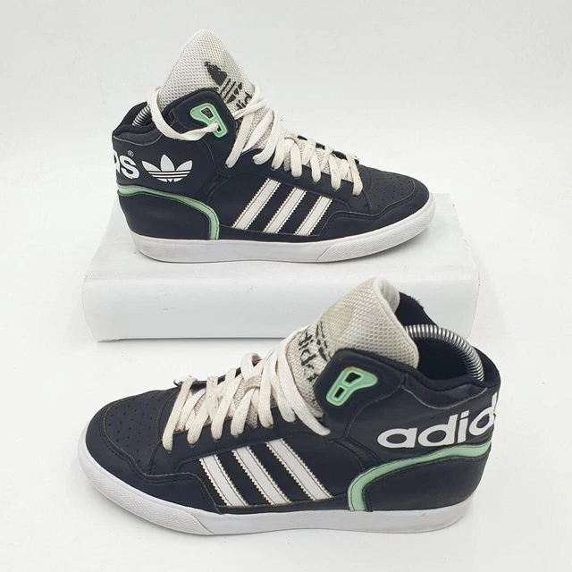 ADIDAS ORIGINALS EXTABALL Mid Trainer Black UK5.5 Vietnam 2015