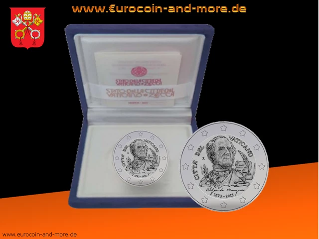 2 Euro Vatikan 2023 150. Todestag von Alessandro Manzoni  in der Box PP - Proof
