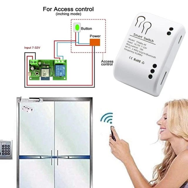 TUYA WIFI SWITCH One Way Smart Relay Module for Alexa Google Home (AC85 ...
