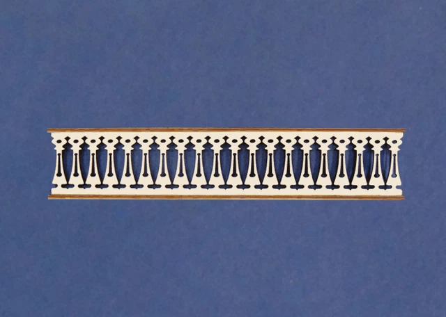 Dollhouse Miniature 1:12 Scale Victorian Porch Railing