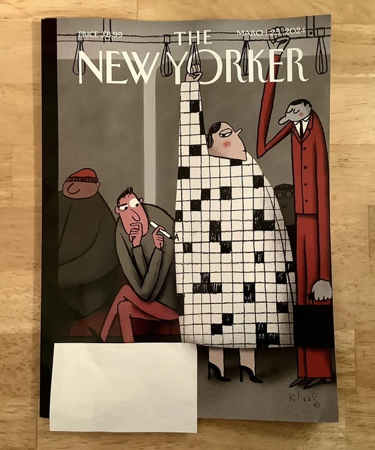 NEW YORKER MARCH 25 2024 On The Grid Klaas Verplancke Maga Mike No