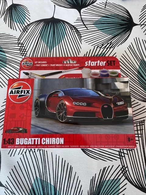 Bburago Bugatti CHIRON Modellauto 1:43 – Mehrfarbig, Aus Druckguss, Mit Freilauf