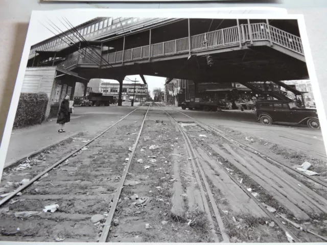 1940s New Utrecht Av Bensonhurst 84 St Subway Brooklyn NYC Modern Reprint Photo