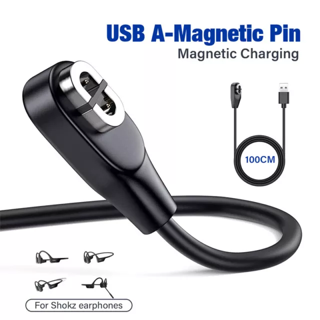 USB Charger Charging Cable Cord for AfterShokz Aeropex Bone Conduction Headphone