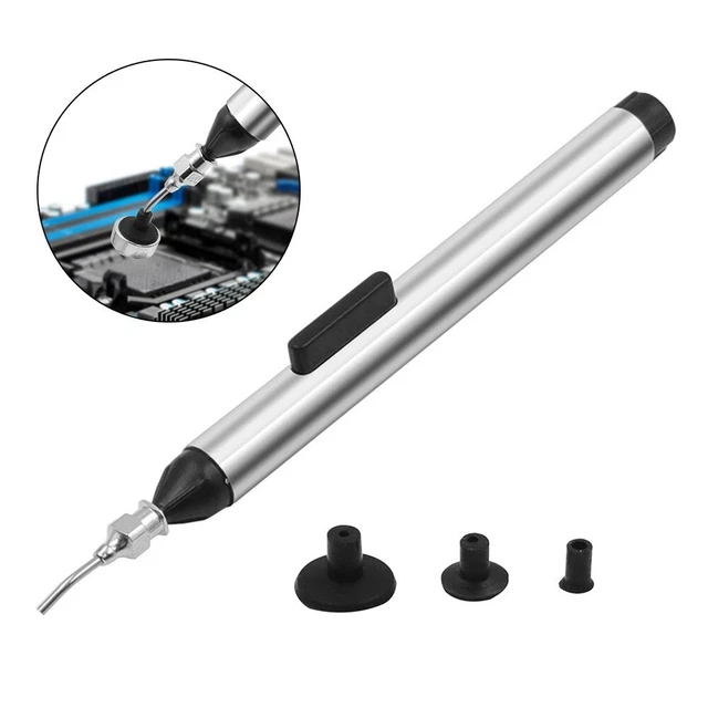 Stylo D'Aspiration Sous Vide Manuel Pour Objectif Caméra - Kit Réparation Avec 7 Ventouses Silicone ESD
