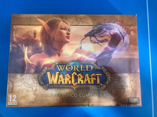 Coffret Jeu Pc World Of Warcraft Guide Du Debutant +2 Disque Neuf Espagnol Es