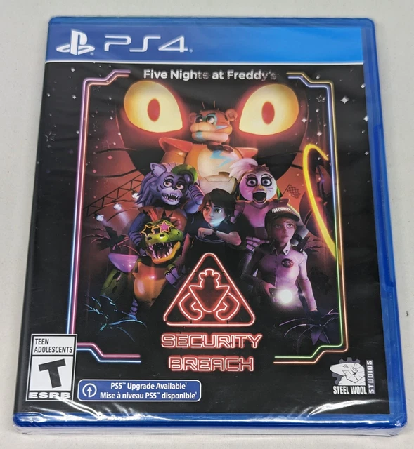 FIVE NIGHTS AT Freddy's Security Breach BRAND NEW ( PS4 PlayStation 4