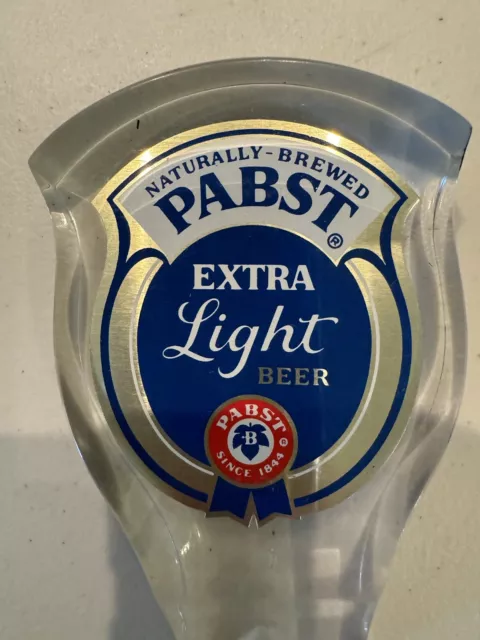 Pabst Extra Light Beer Tap Handle #12