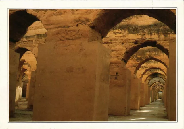 CPM AK MOROCCO Morocco. MEKNES, stables by MOULAY Ismael (342813)
