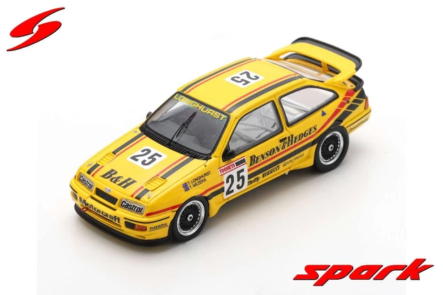 Spark AS041 1/43 FORD SIERRA RS500 Cosworth NO.25 Tooheys 1000 Bathurst 1988