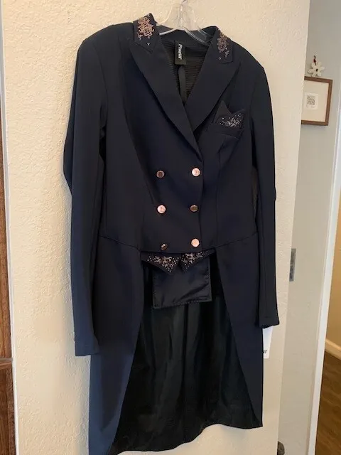 Pikeur Shadbelly / Tailcoat Lilien Navy - Size 42 - Brand New!