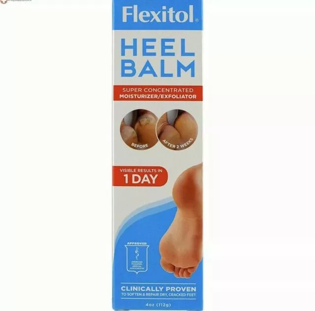 Crema para pies bálsamo de talón flexitol - 4 oz 6b