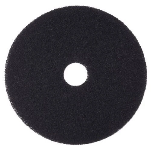 3M Black Stripper Pad 7200, 13" Floor Care Pad (Case of 5)