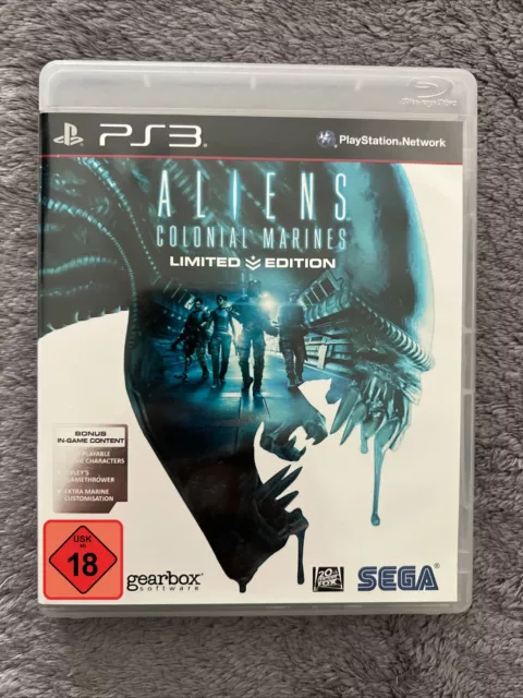 Aliens Colonial Marines PS3, Limited Edition, Playstation 3, CIB inkl. Handbuch