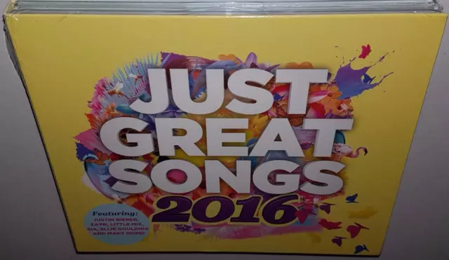 Va Just Great Songs 2016 Brand New Sealed 2Cd Set Justin Bieber Sigala Weeknd